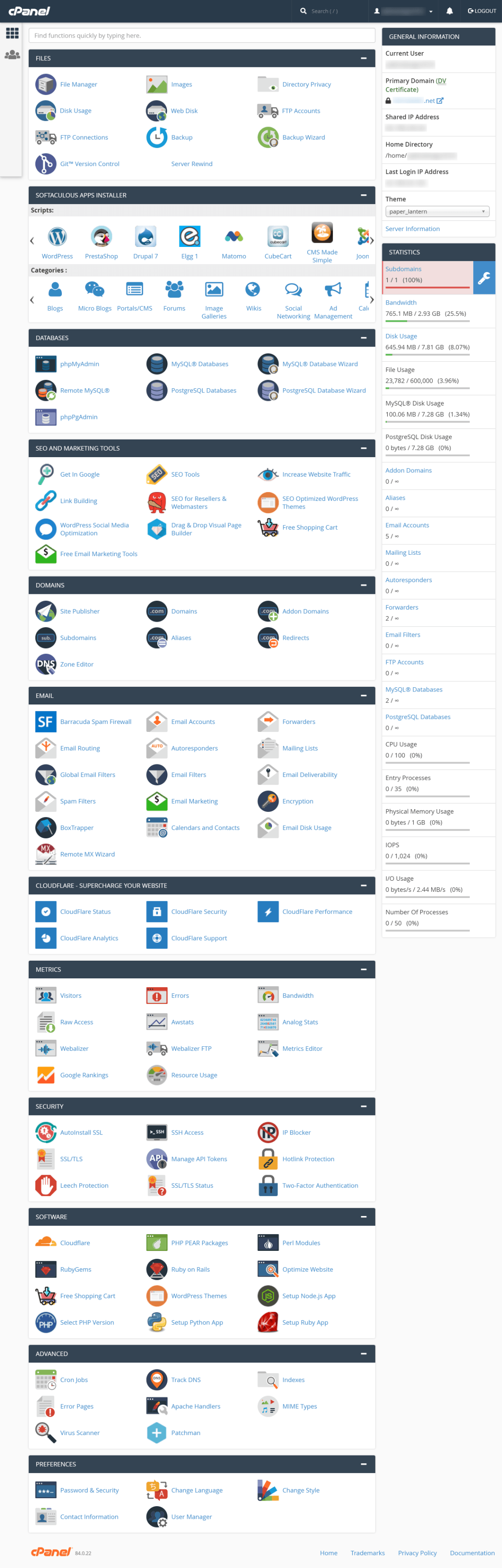 A2 Hosting Reseller Hosting cPanel