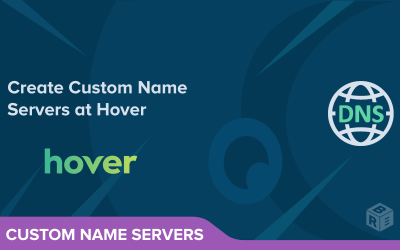 Create Custom Name Servers at Hover